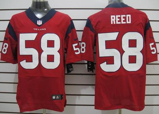 Nike Houston Texans #58 Brooks Reed Red Elite NFL Jerseys Cheap