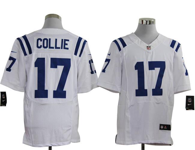 Nike Indianapolis Colts 17 Austin Collie White Elite Nike NFL Jerseys Cheap
