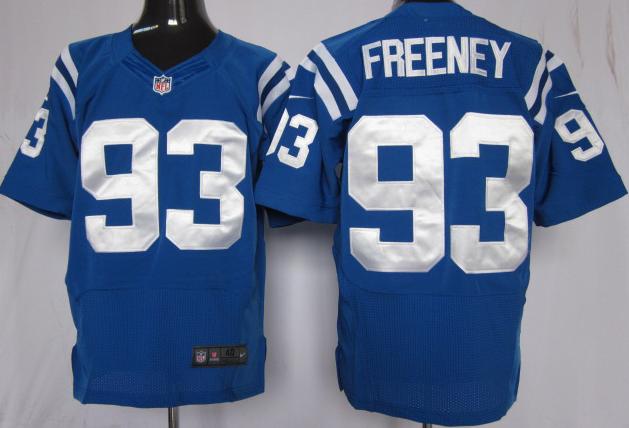 Nike Indianapolis Colts 93# Dwight Freeney Blue Elite Nike NFL Jerseys Cheap