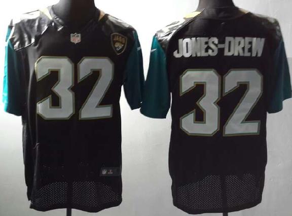 Nike Jacksonville Jaguars 32 Maurice Jones-Drew Black Elite NFL Jerseys 2013 New Cheap