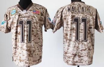 Nike Miami Dolphins 11 Mike Wallace Salute to Service Digital Camo Elite NFL Jersey Cheap