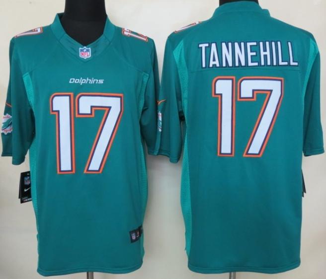 Nike Miami Dolphins 17 Ryan Tannehill Green LIMITED NFL Jerseys 2013 New Style Cheap