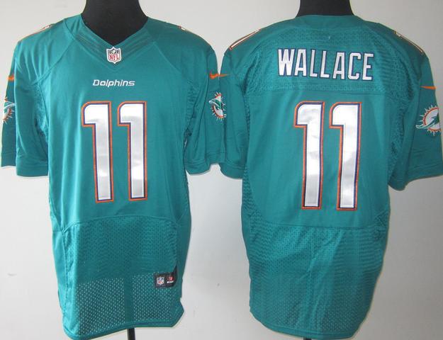 Nike Miami Dolphins 11 Mike Wallace Green Elite NFL Jerseys 2013 New Style Cheap