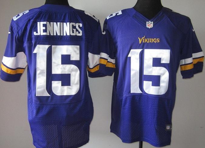 Nike Minnesota Vikings 15 Greg Jennings Purple Elite NFL Jerseys 2013 New Style Cheap