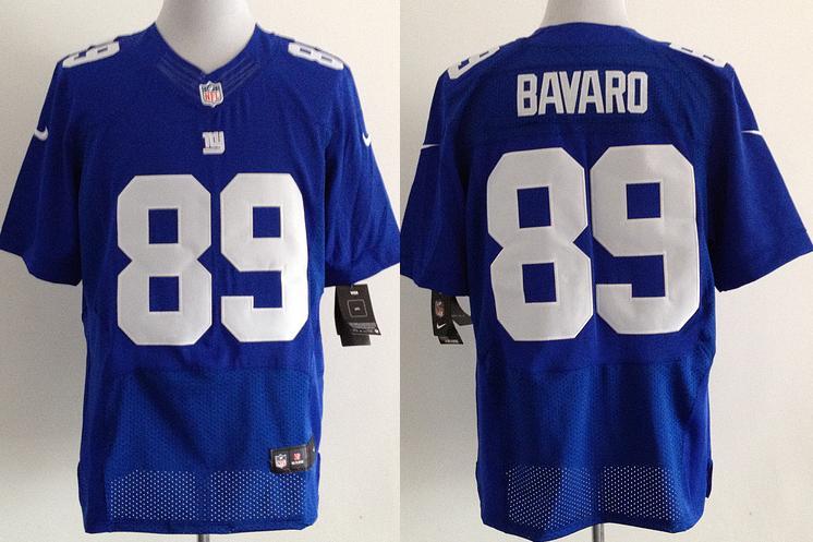 Nike New York Giants 89 Mark Bavaro Blue Elite NFL Jerseys Cheap