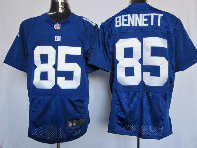 Nike New York Giants #85 Martellus Bennett Blue Elite NFL Jerseys Cheap