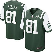 Nike New York Jets 81# Dustin Keller Green Nike NFL Jerseys Cheap