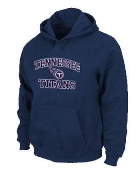 Tennessee Titans Heart & Soul Pullover Hoodie Dark Blue Cheap