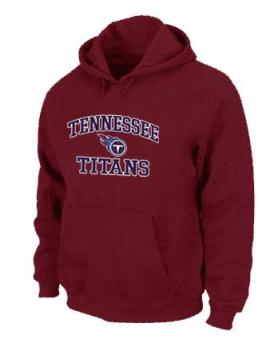 Tennessee Titans Heart & Soul Pullover Hoodie Red Cheap