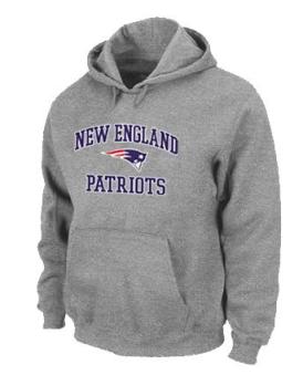 New England Patriots Heart & Soul Pullover Hoodie Grey Cheap