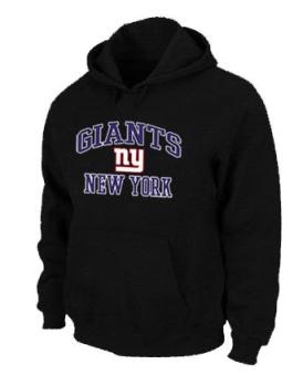 New York Giants Heart & Soul Pullover Hoodie Black Cheap