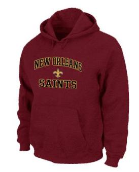 New Orleans Sains Heart & Soul Pullover Hoodie RED Cheap
