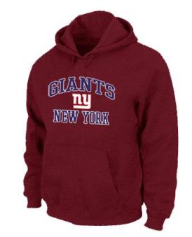 New York Giants Heart & Soul Pullover Hoodie Red Cheap