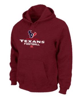 Houston Texans Critical Victory Pullover Hoodie RED Cheap