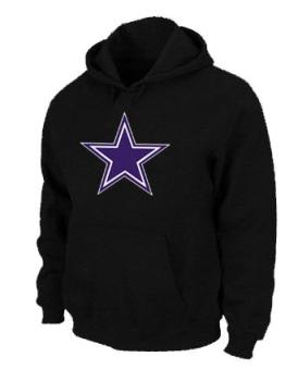 Dallas Cowboys Logo Pullover Hoodie black Cheap