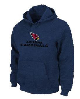Arizona Cardinals Authentic Logo Pullover Hoodie Dark Blue Cheap