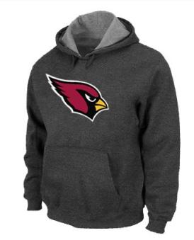 Arizona Cardinals Logo Pullover Hoodie Dark Grey Cheap