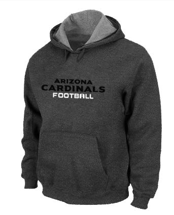 Arizona Cardinals Authentic font Pullover NFL Hoodie D.Grey Cheap