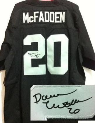 Nike Oakland Raiders 20 Darren McFadden Black Elite Signed NFL Jerseys Cheap