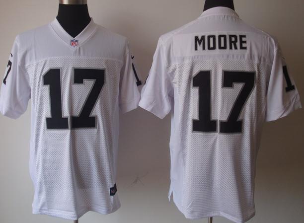 Nike Oakland Raiders #17 Denarius Moore White Elite Nike NFL Jerseys Cheap