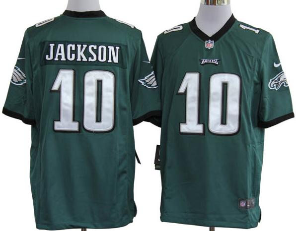 Nike Philadelphia Eagles #10 DeSean Jackson Green Game Nike NFL Jerseys Cheap