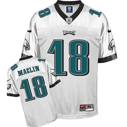 Nike Philadelphia Eagles #18 Jeremy Maclin White Nike NFL Jerseys Cheap