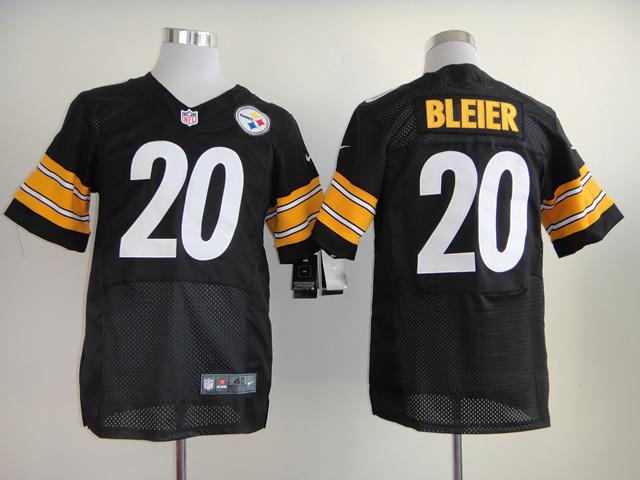 Nike Pittsburgh Steelers 20 Bleier Black Elite NFL Jerseys Cheap
