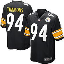 Nike Pittsburgh Steelers #94 Lawrence Timmons Black Nike NFL Jerseys Cheap