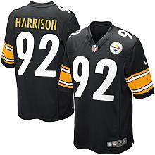 Nike Pittsburgh Steelers #92 James Harrison Black Nike NFL Jerseys Cheap