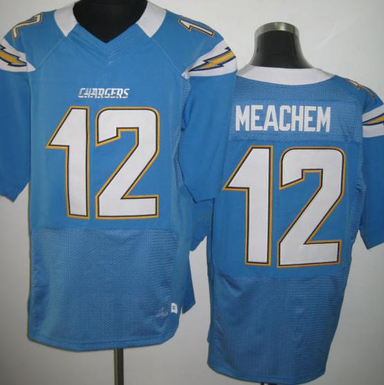 Nike San Diego Chargers #12 Robert Meachem Light Blue Elite NFL Jerseys Cheap