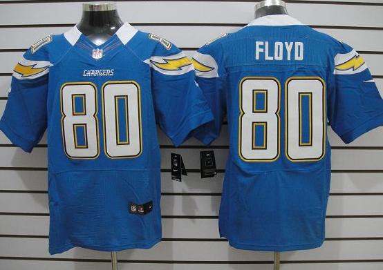 Nike San Diego Chargers 80 Floyd Light Blue Elite Nike NFL Jerseys Cheap