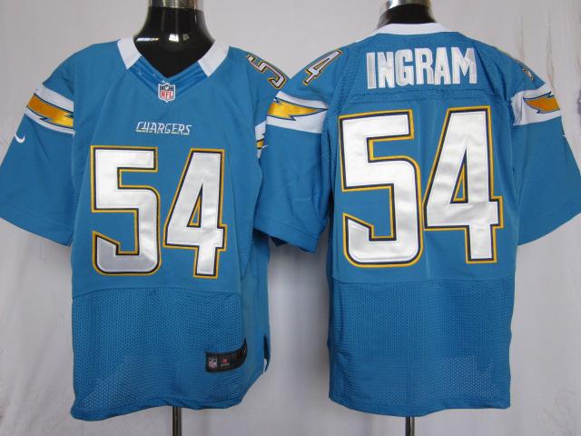 Nike San Diego Chargers #54 Melvin Ingram Light Blue Elite Nike NFL Jerseys Cheap