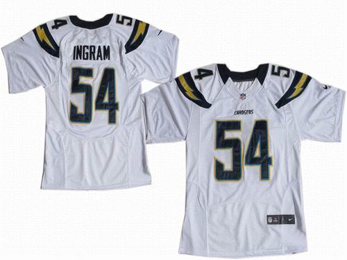 Nike San Diego Chargers #54 Melvin Ingram White Elite Nike NFL Jerseys Cheap