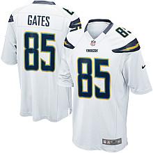 Nike San Diego Chargers 85# Antonio Gates White Nike NFL Jerseys Cheap