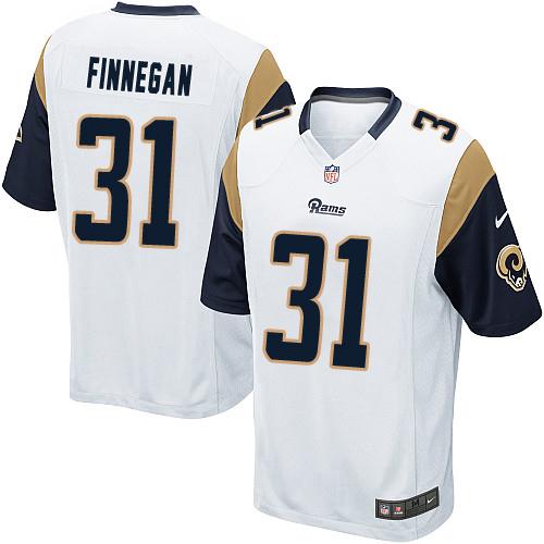 Nike St.Louis Rams 31# Cortland Finnegan White Game Nike NFL Jerseys Cheap