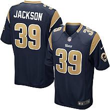 Nike St. Louis Rams 39# Steven Jackson Dark Blue Nike NFL Jerseys Cheap
