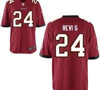 Nike Tampa Bay Buccaneers 24 Darrelle Revis Red Game NFL Jerseys Cheap