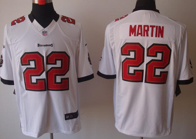 Nike Tampa Bay Buccaneers 22 Doug Martin White Game LIMITED NFL Jerseys Cheap