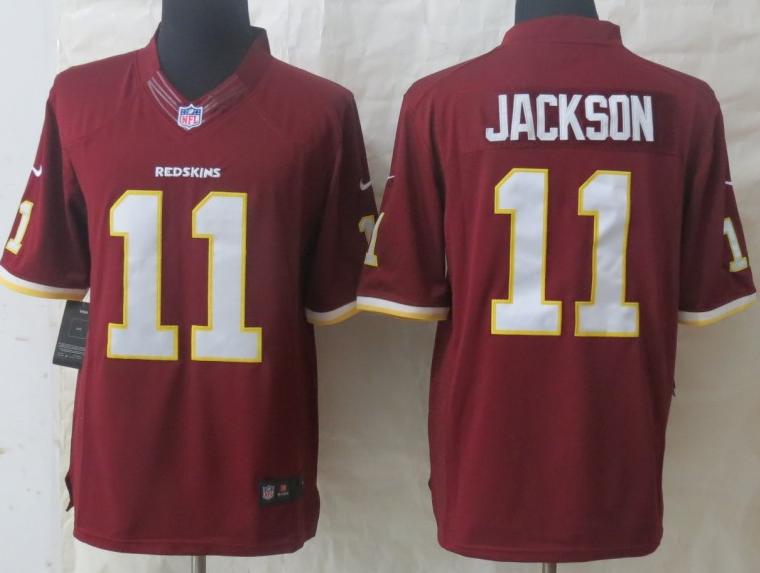 Nike Washington Redskins 11 DeSean Jackson Red Limited NFL Jerseys Cheap