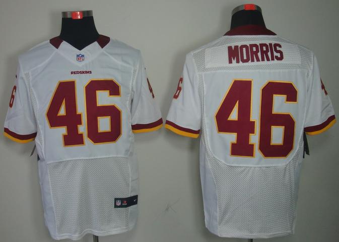 Nike Washington Redskins #46 Alfred Morris White Elite NFL Jerseys Cheap
