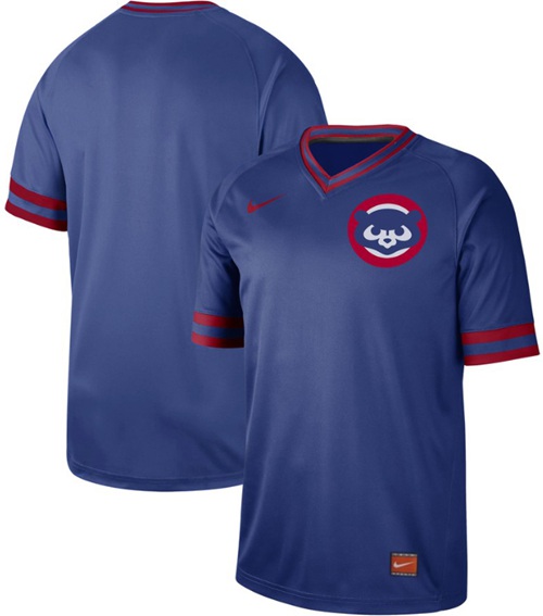 Nike Cubs Blank Royal Authentic Cooperstown Collection Stitched Baseball Jersey