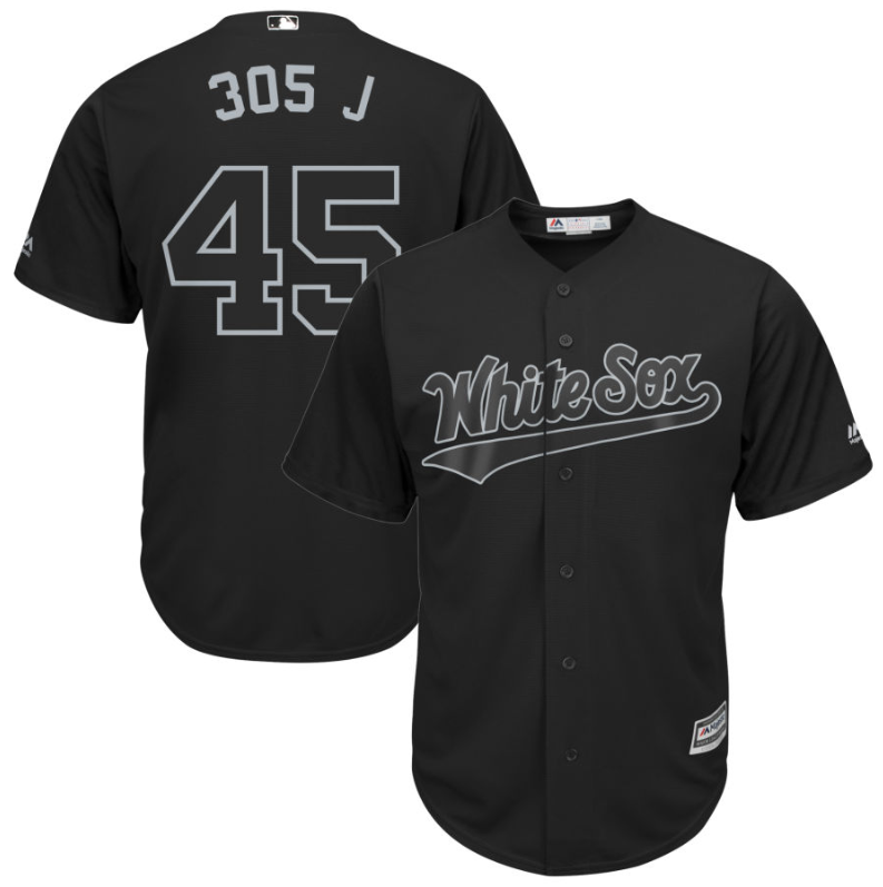 White Sox #45 Michael Jordan Black "305 J" Players Weekend Cool Base Stitched Baseball Jersey
