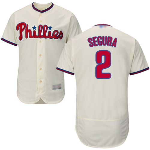 Phillies #38 Jorge Alfaro Cream Flexbase Authentic Collection Stitched Baseball Jersey