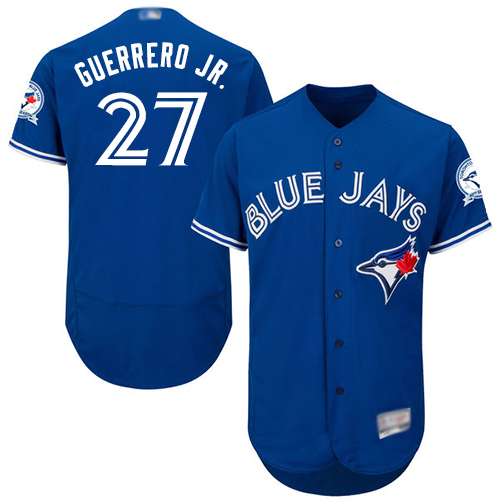 Blue Jays #27 Vladimir Guerrero Jr. Blue Flexbase Authentic Collection Stitched Baseball Jersey