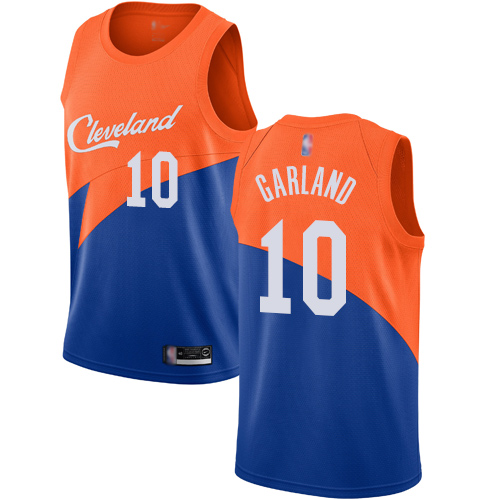 Cavaliers #10 Darius Garland Blue Basketball Swingman City Edition 2018/19 Jersey