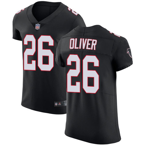 Falcons #26 Isaiah Oliver Black Alternate Men's Stitched Football Vapor Untouchable Elite Jersey