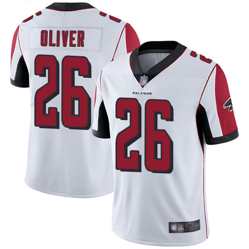 Falcons #26 Isaiah Oliver White Men's Stitched Football Vapor Untouchable Limited Jersey