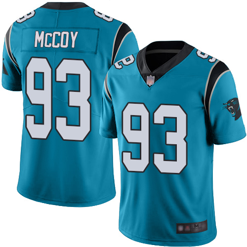 Panthers #93 Gerald McCoy Blue Alternate Men's Stitched Football Vapor Untouchable Limited Jersey