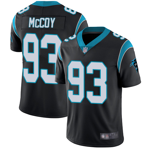 Panthers #93 Gerald McCoy Black Team Color Men's Stitched Football Vapor Untouchable Limited Jersey