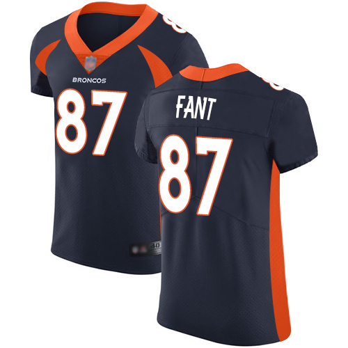 Nike Broncos #87 Noah Fant Navy Blue Alternate Men's Stitched NFL Vapor Untouchable Elite Jersey